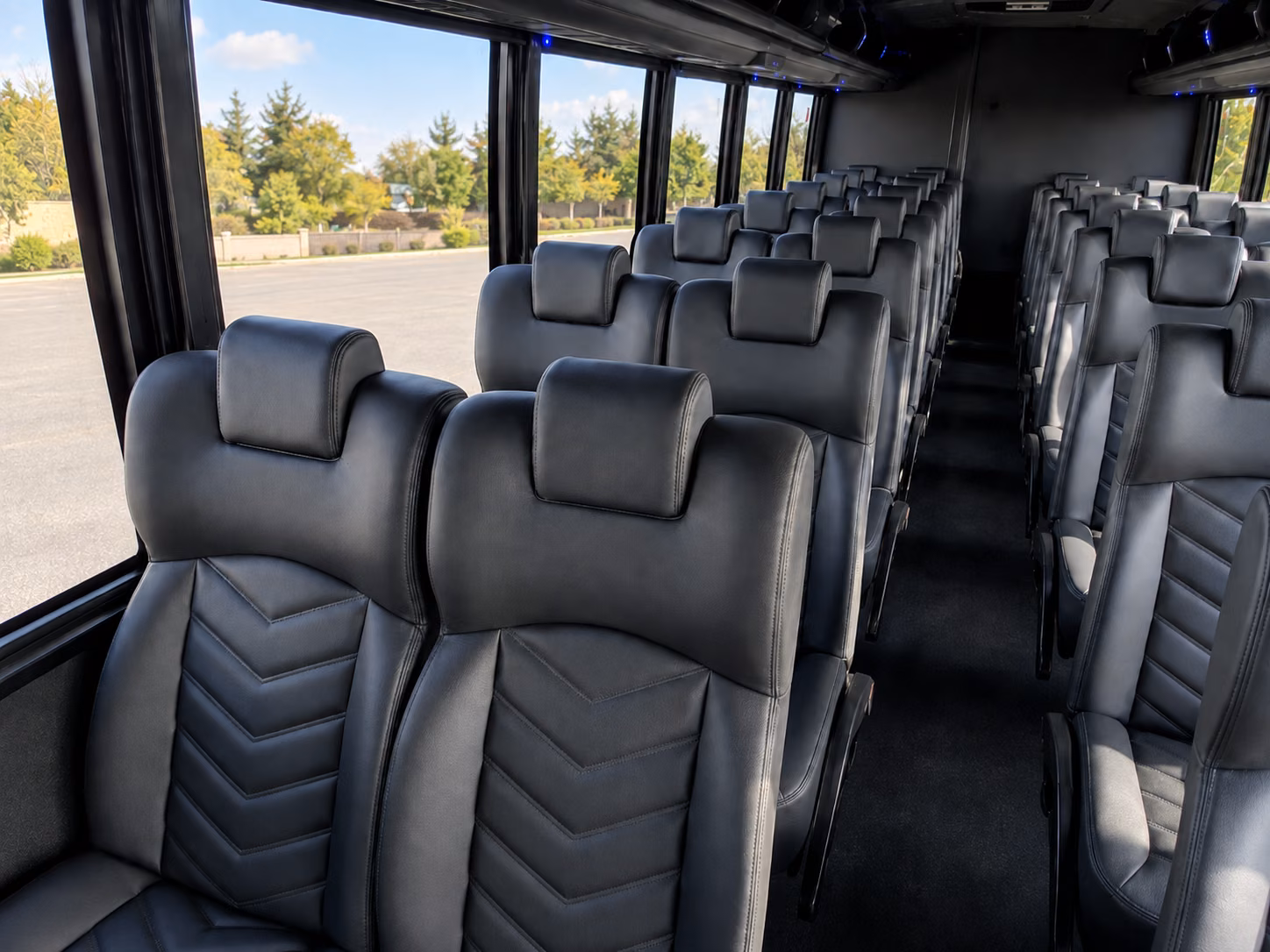 charter buses for large wedding groups arriving from lax or ontario airport