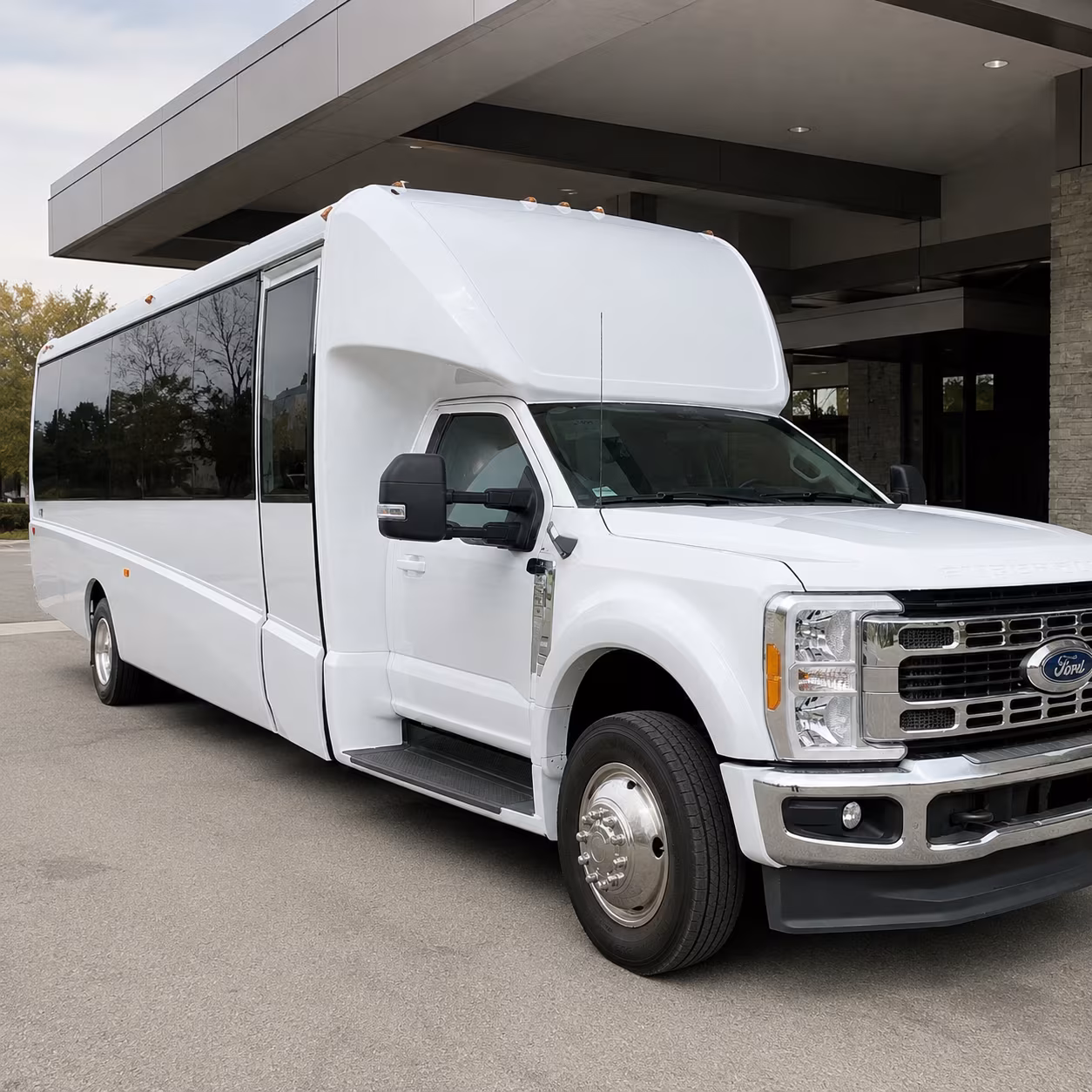 corporate airport transfer buses serving lax ont and burbank