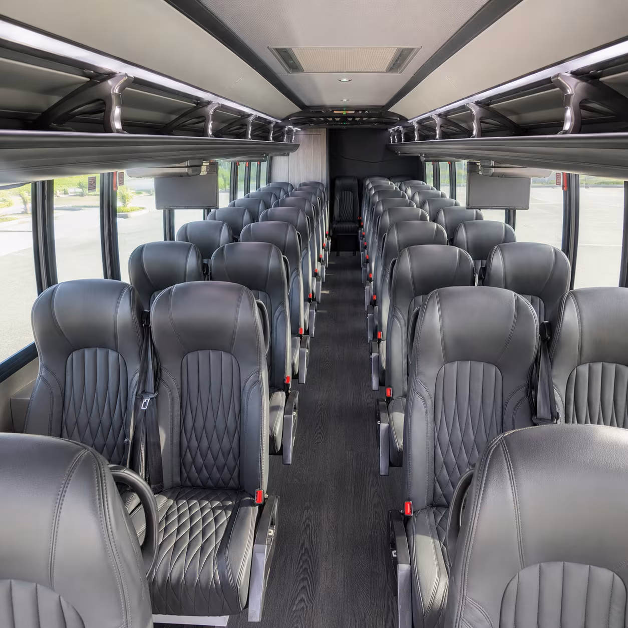 el monte 25 passenger minibus inside