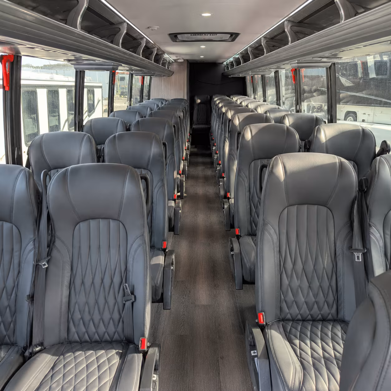 el monte 30 passenger minibus interior