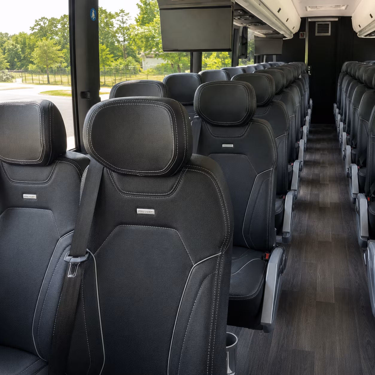 el monte employee transportation onboard seating