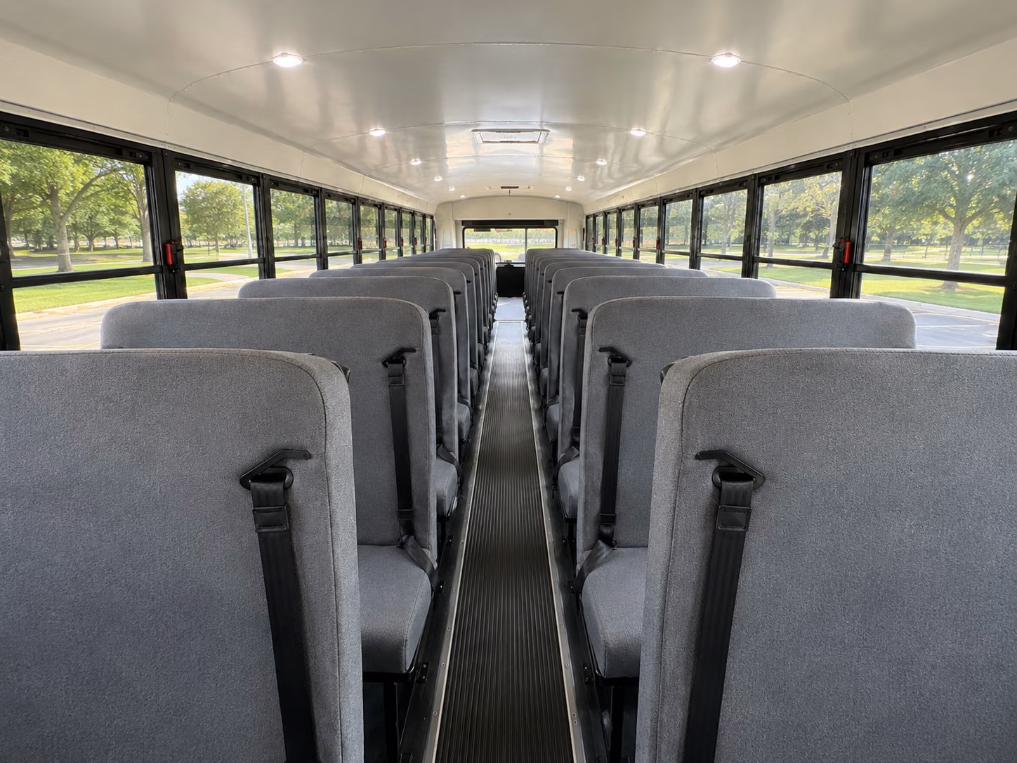 el monte school bus inside