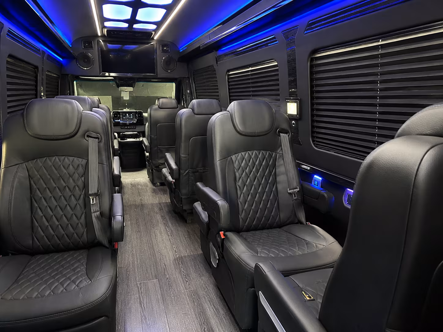 el monte school event transportation onboard seating