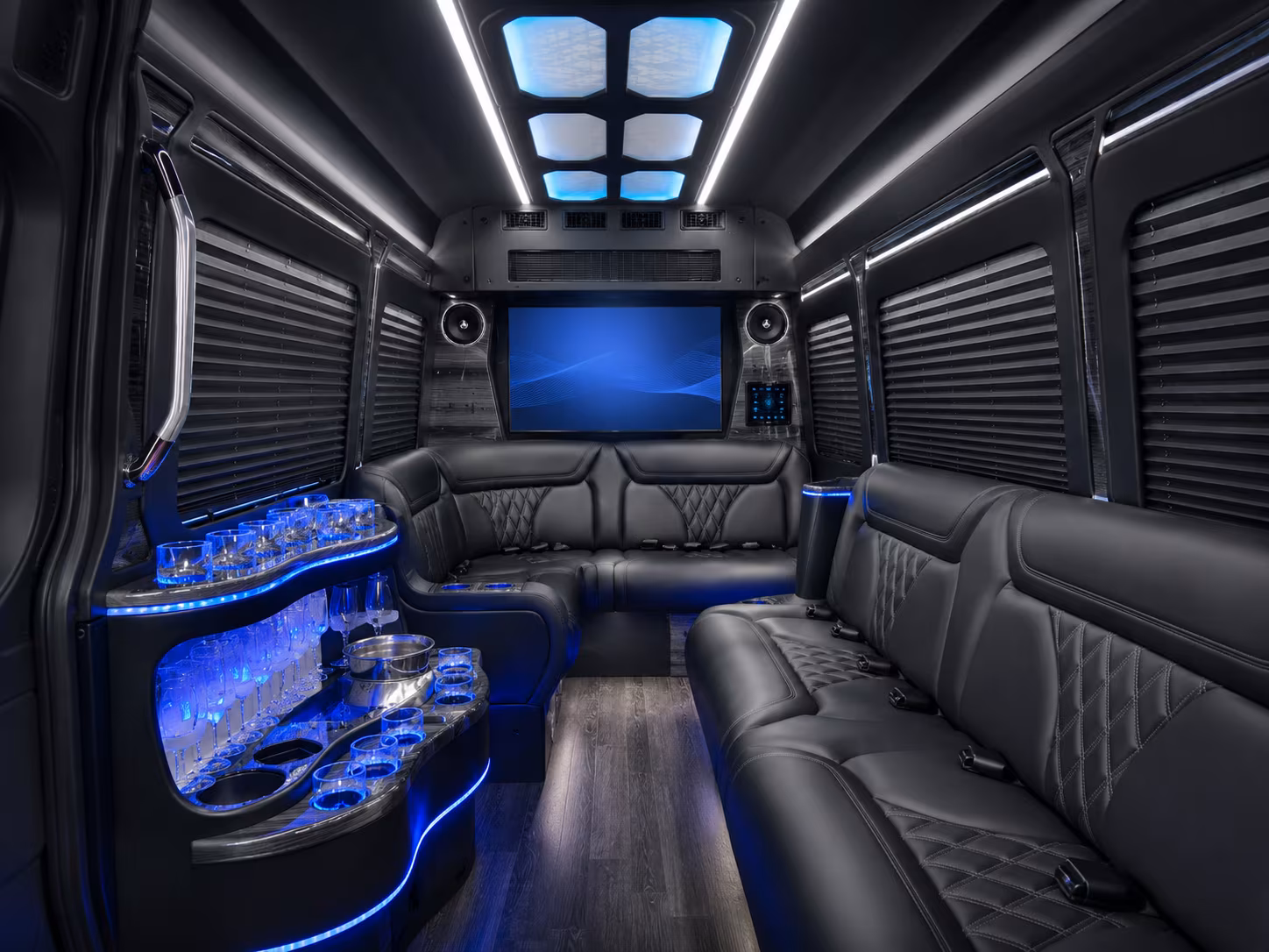 el monte sprinter limousine interior