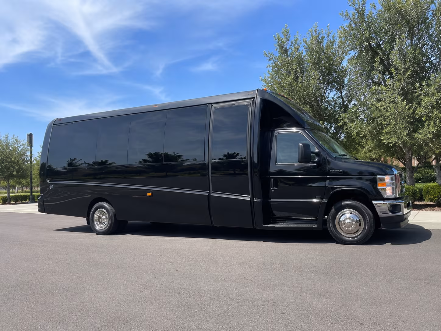 group bus rentals for smaller venues and club shows across la