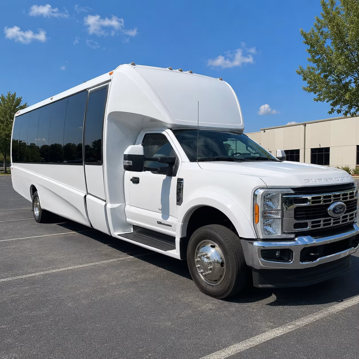 large scale bus fleets for corporate relocations and company events
