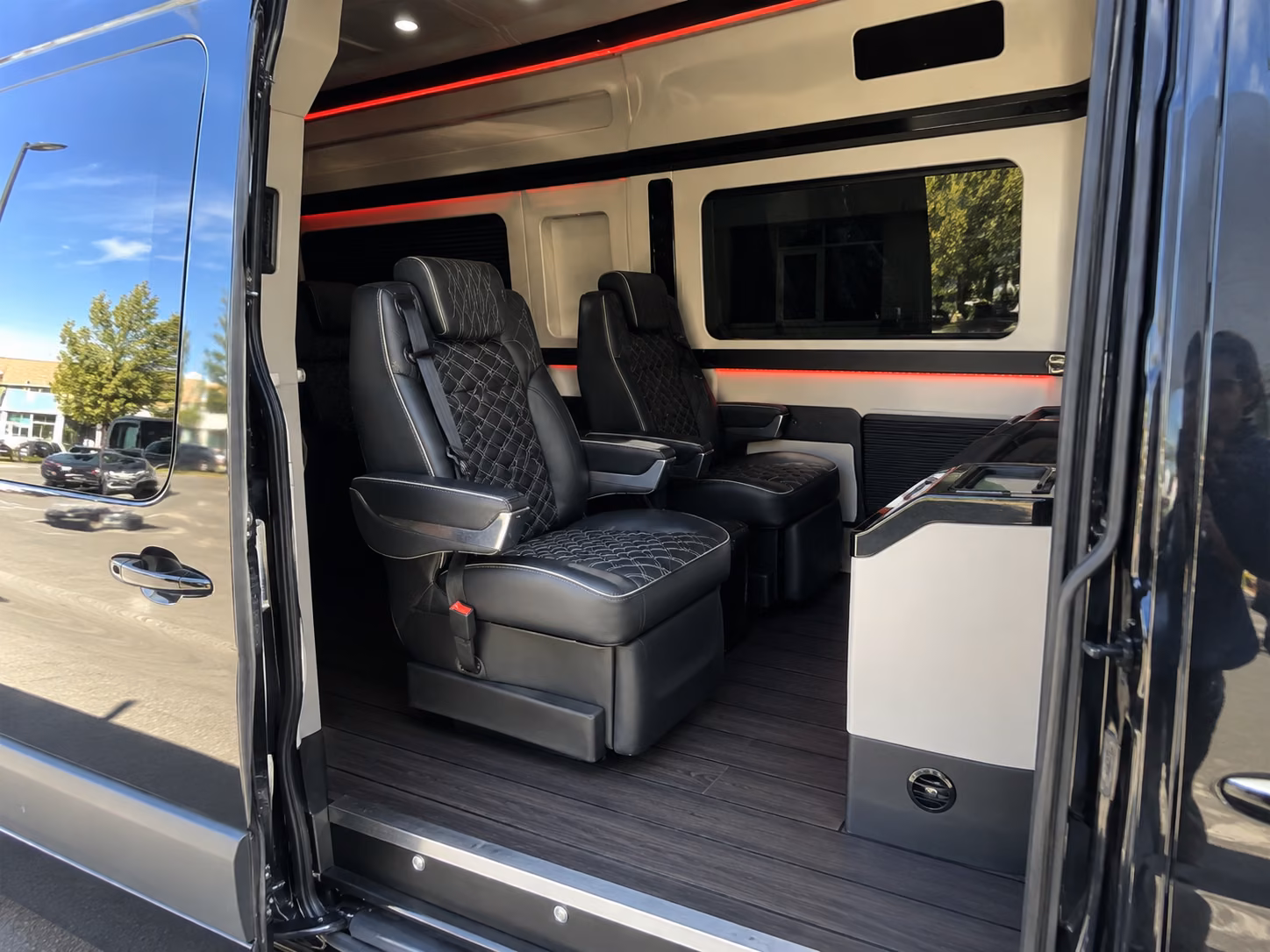 sprinter vans and limos for smaller el monte prom groups